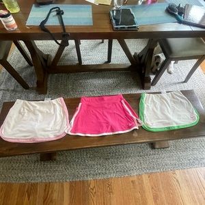 3 womens tennis skirts